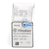 1 packaging unit (10 pieces) Plug-in relay  New